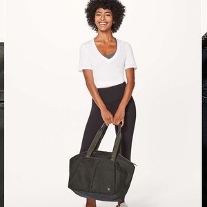 Lululemon Free to Be Bag in Dark Olive